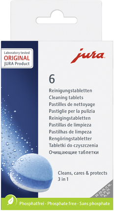 Таблетки JURA для очищення 3-фазні (уп. 6шт) (24225) купити в інтернет ...
